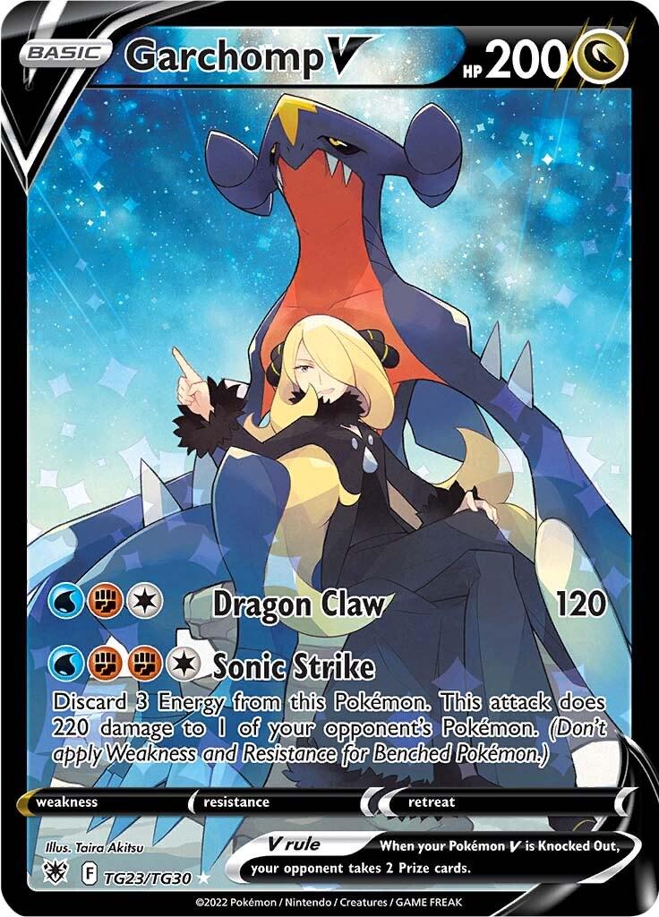 Astral Radiance Garchomp V Pokémon card